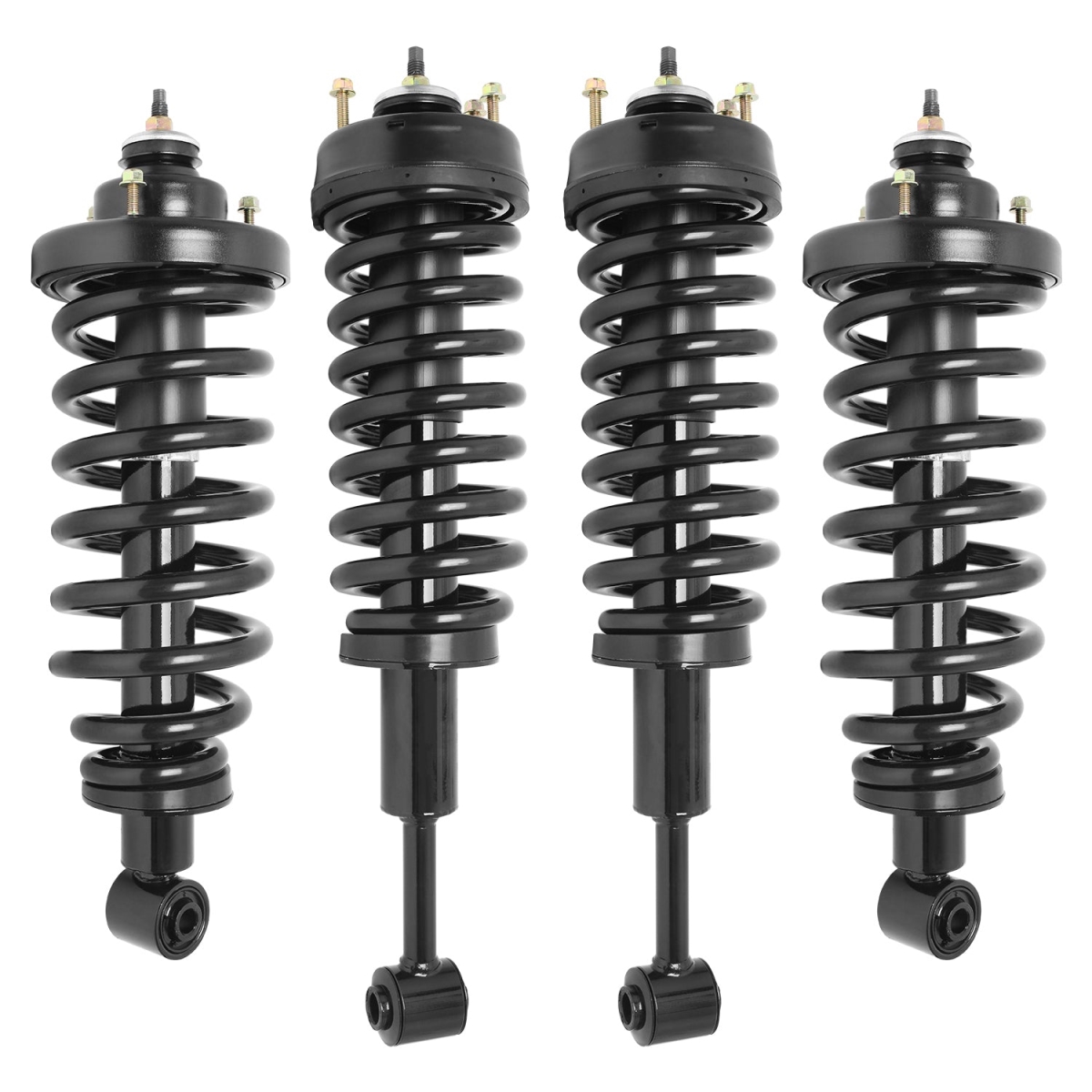 4-11850-15140-001 Front & Rear Complete Strut Assembly Kit for 2007-2010 Ford Explorer Sport Trac