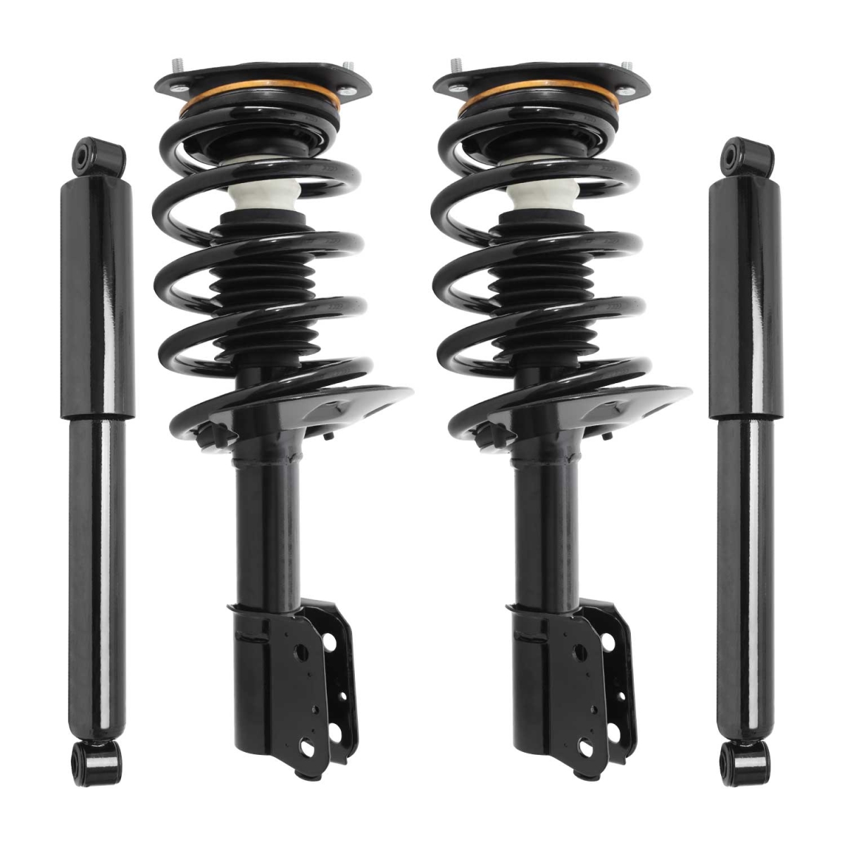 4-11320-251130-001 Front & Rear Complete Strut Assembly Shock Kit for 2001-2005 Pontiac Aztek