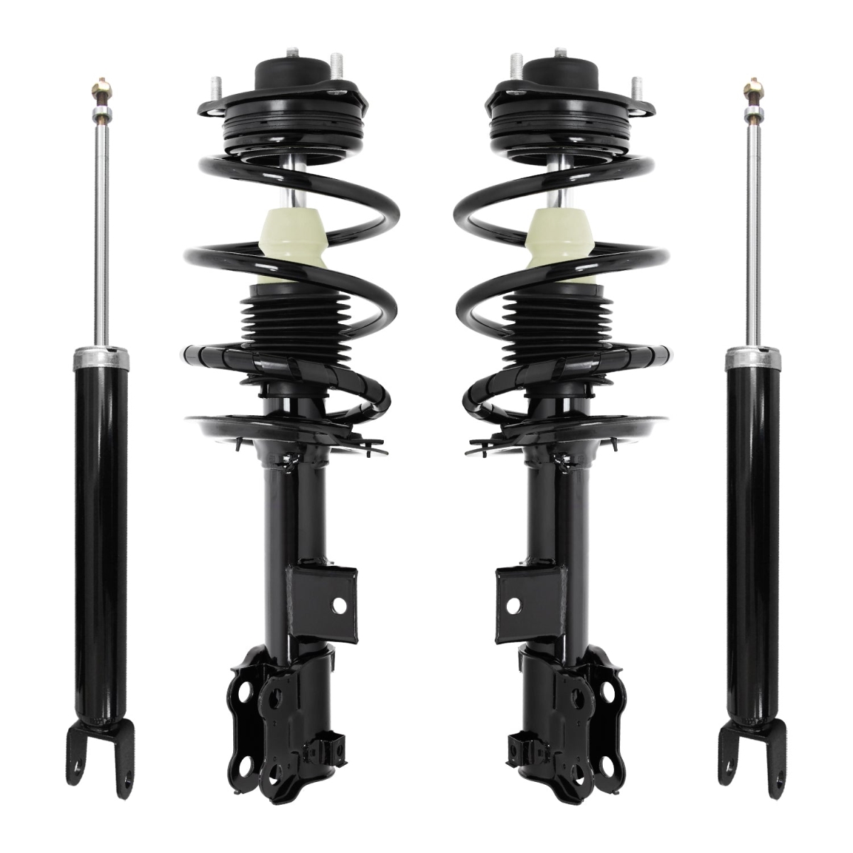 4-11791-259160-001 Front & Rear Complete Strut Assembly Shock Kit for 2011-2014 Hyundai Sonata