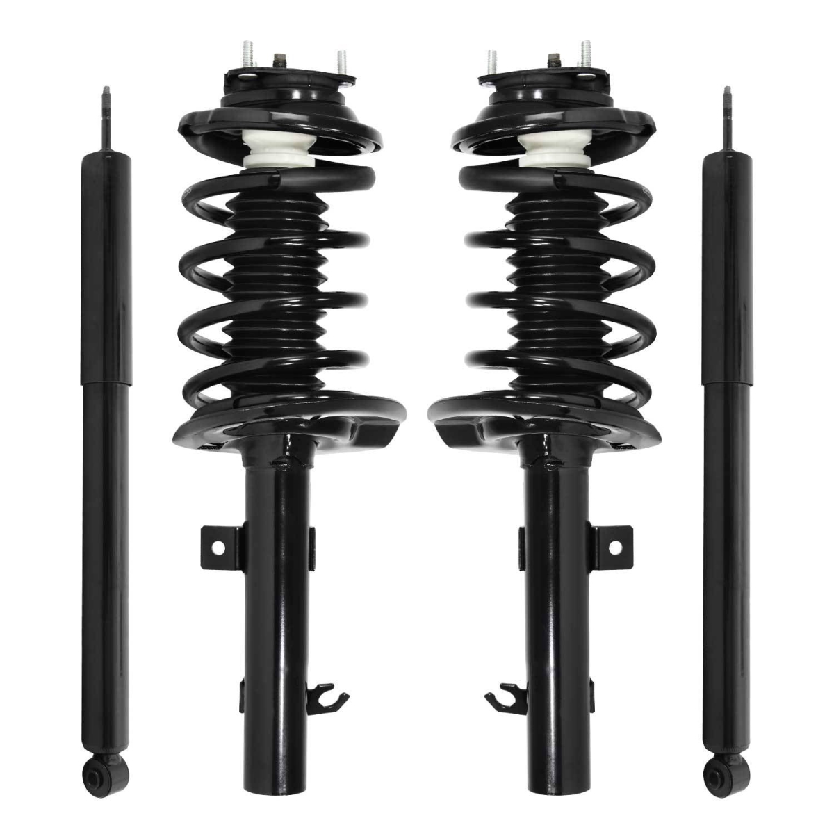 4-11083-252030-001 Front & Rear Complete Strut Assembly Shock Kit for 2006-2011 Ford Focus