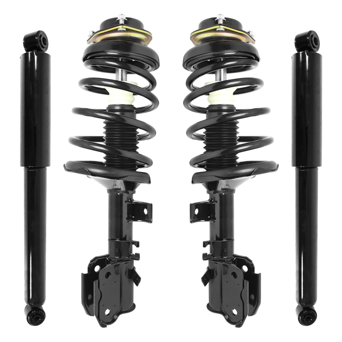 4-11315-255420-001 Front & Rear Complete Strut Assembly Shock Kit for 1998-1999 Infiniti QX4