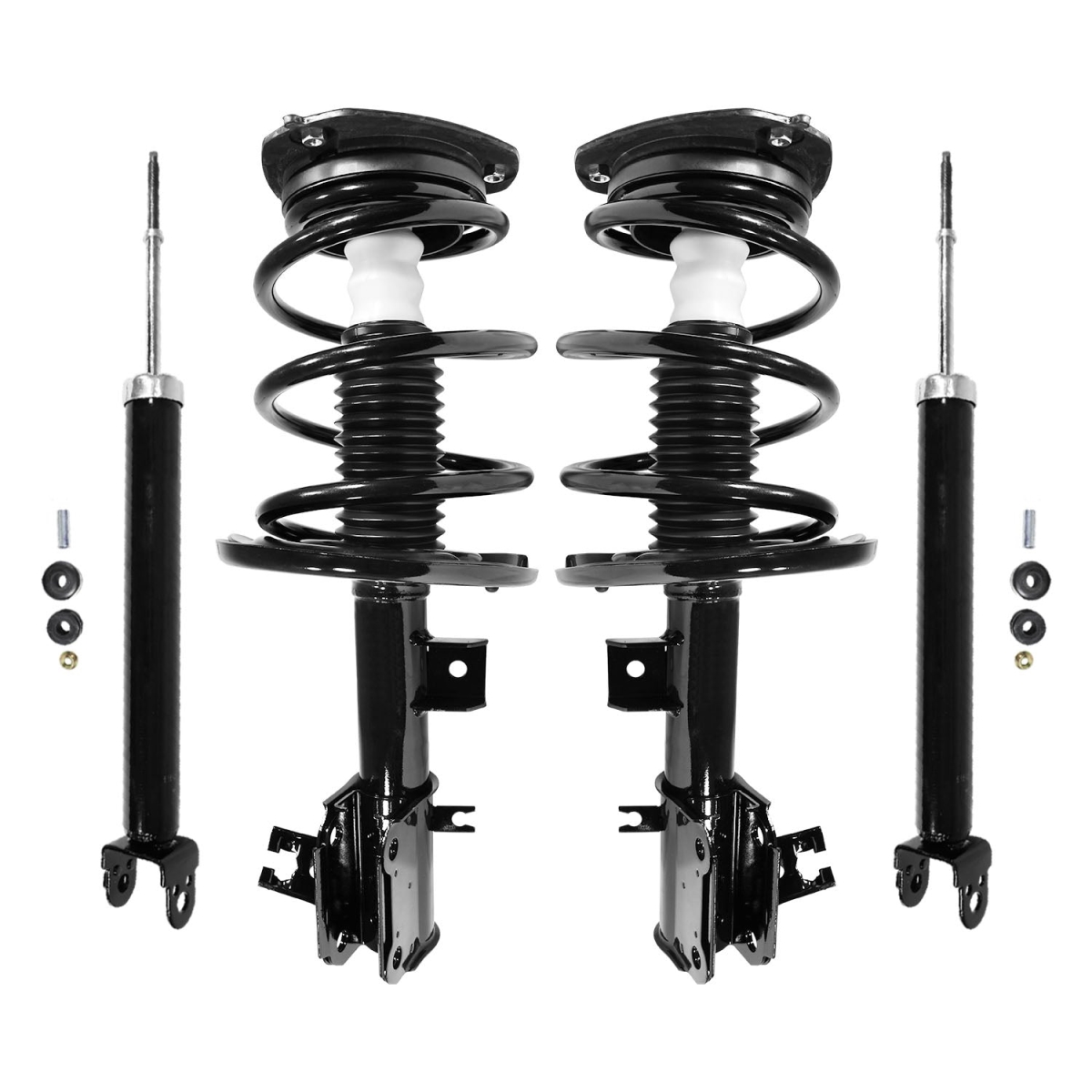 4-11335-255130-001 Front & Rear Complete Strut Assembly Shock Kit for 2009-2014 Nissan Maxima