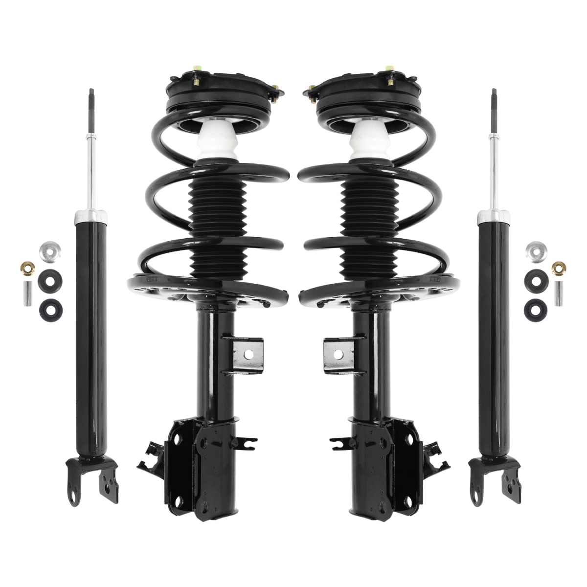 4-11633-255030-001 Front & Rear Complete Strut Assembly Shock Kit for 2013-2015 Nissan Altima
