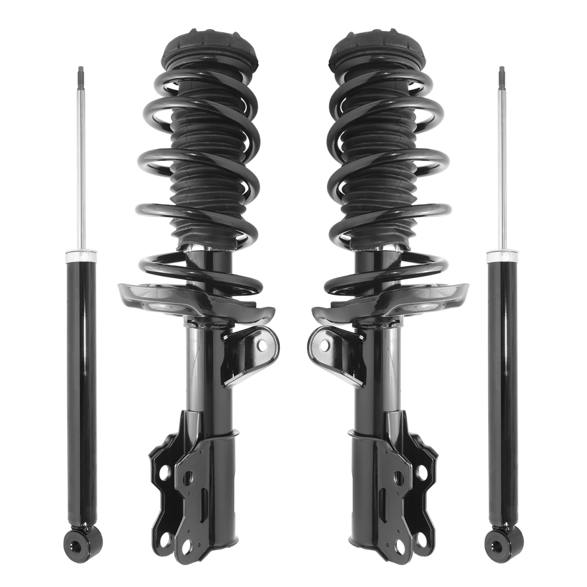 4-11715-251170-001 Front & Rear Complete Strut Assembly Shock Kit for 2013-2016 Buick Encore