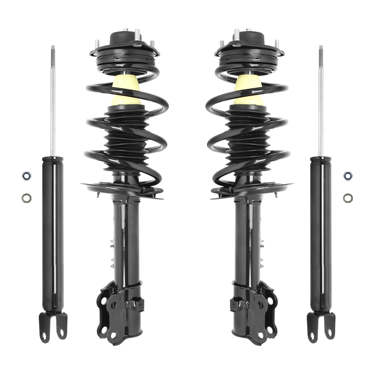 4-11745-259920-001 Front & Rear Complete Strut Assembly Shock Kit for 2010-2016 Hyundai Tucson