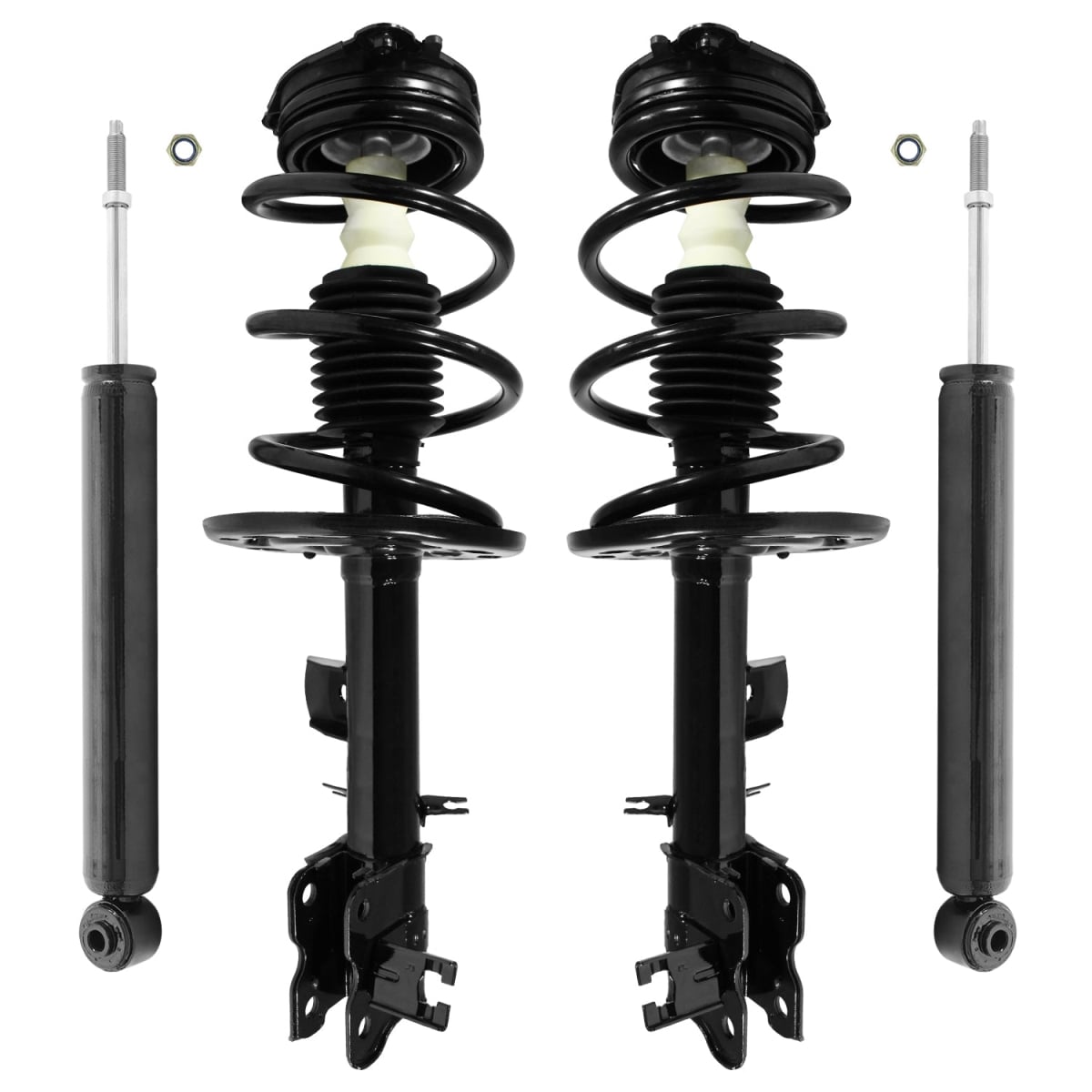 4-11763-253620-001 Front & Rear Complete Strut Assembly Shock Kit for 2009-2014 Nissan Murano