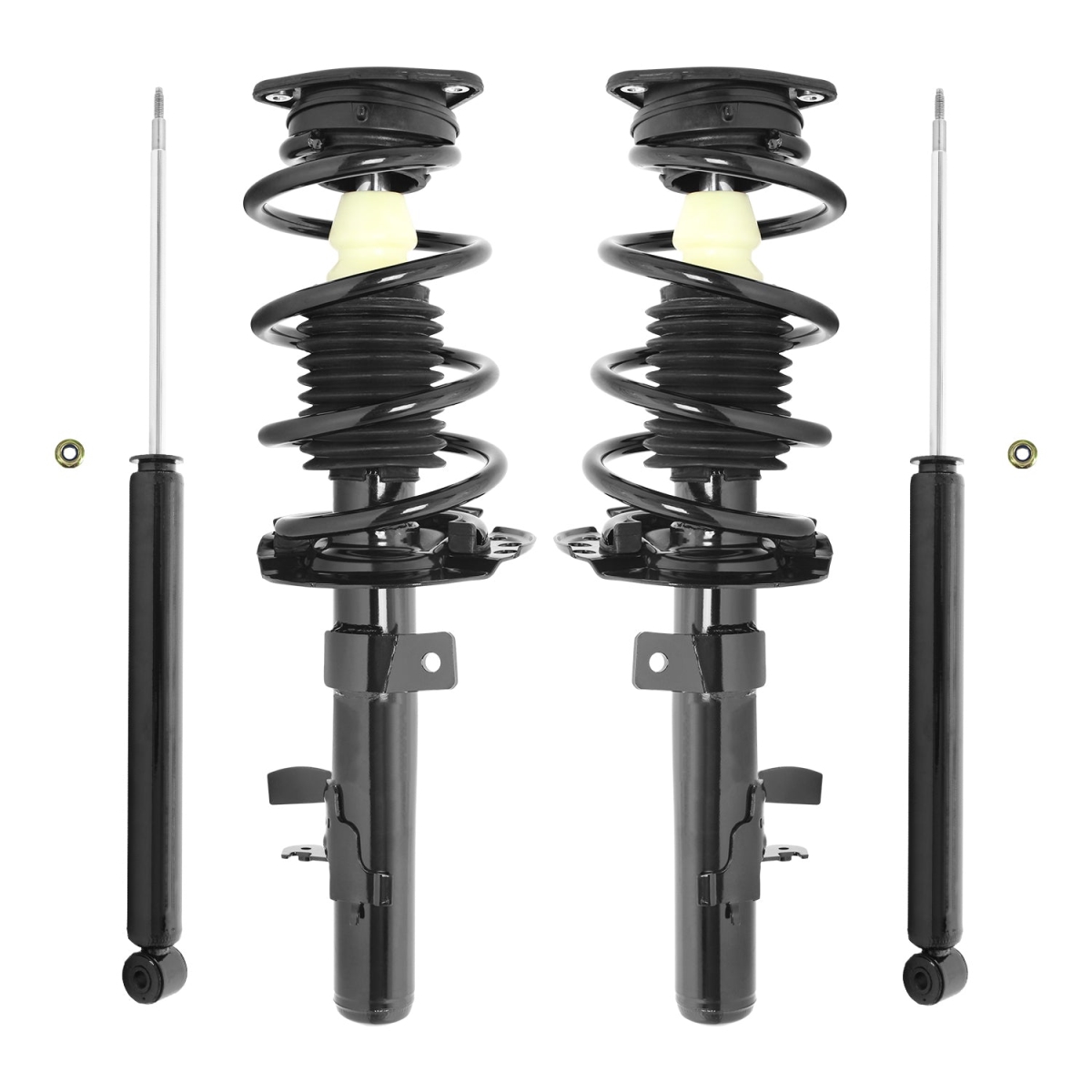 4-11973-252420-001 Front & Rear Complete Strut Assembly Shock Kit for 2013-2016 Ford Escape