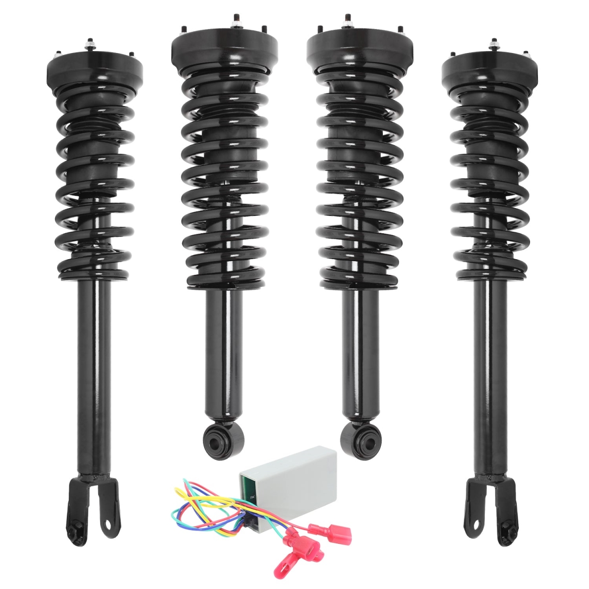 31-011700-4-S Front & Rear Air Spring to Coil Spring Conversion Kit for 2005-2009 Jaguar Super V8