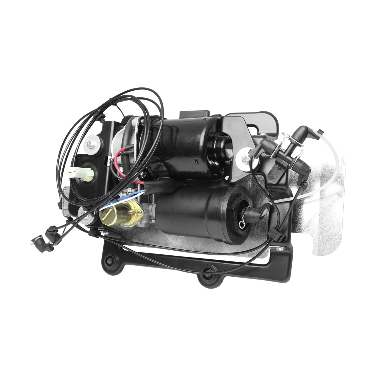 20-015500-C Air Suspension Compressor with Full Cage for 2004-2009 Cadillac SRX