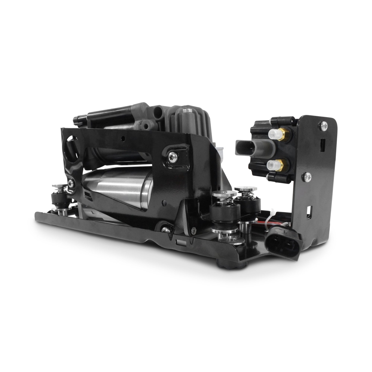 20-027500-C Air Suspension Compressor with Full Cage for 2011-2016 BMW 535i Gran Turismo