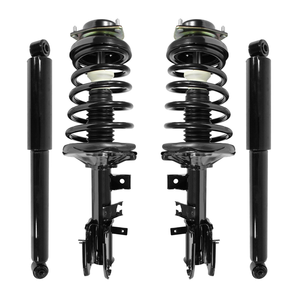 4-11351-255420-001 Front & Rear Complete Strut Assembly Shock Kit for 1997-1998 Infiniti QX4
