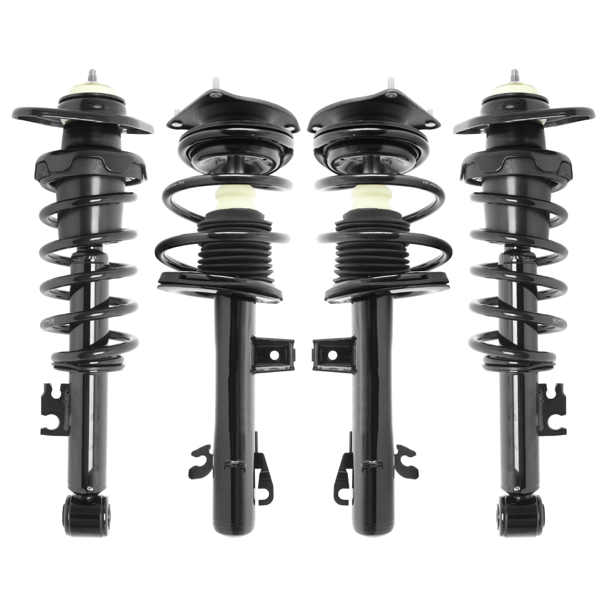 4-11955-15131-001 Front & Rear Complete Strut Assembly Kit for 2002-2006 Mini Cooper
