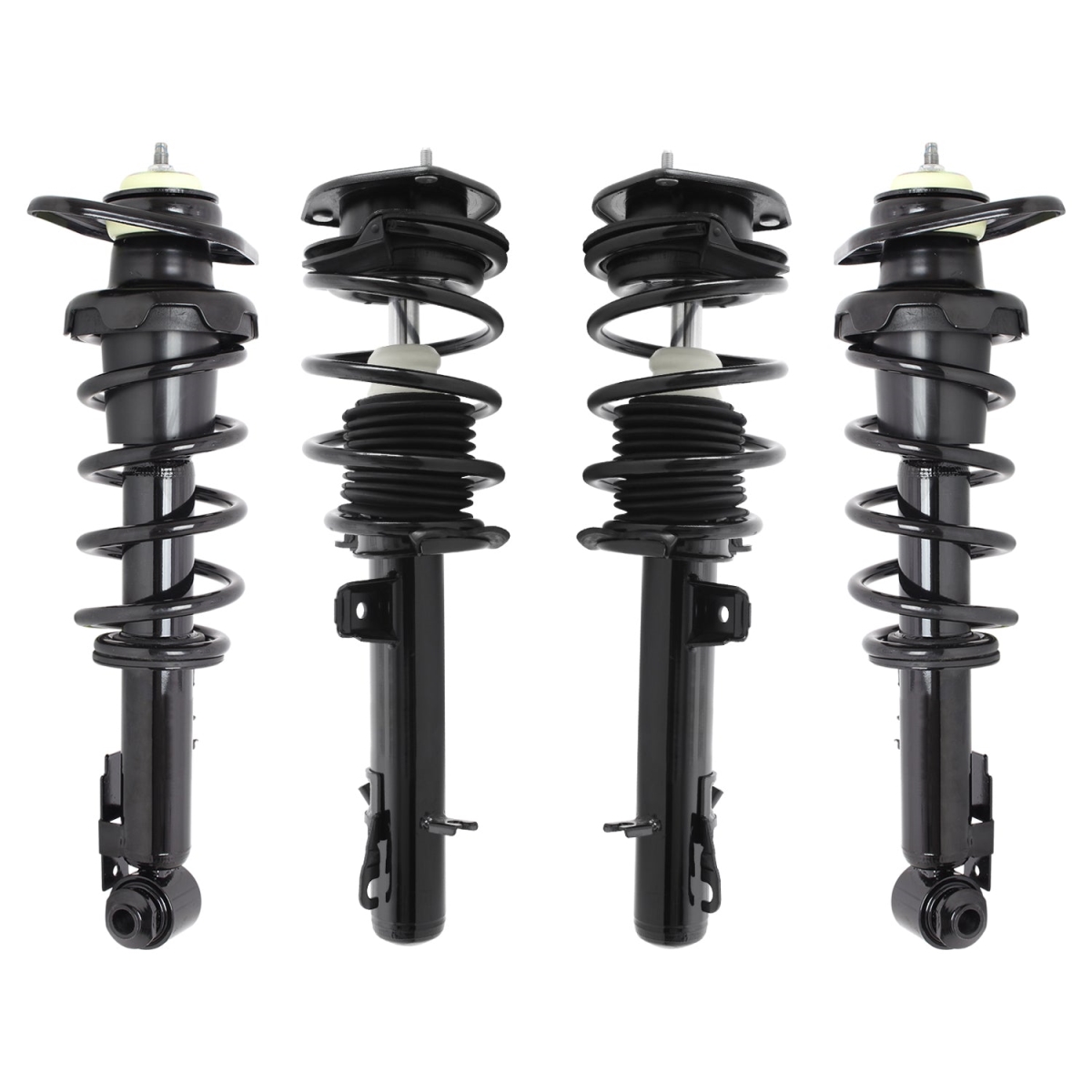 4-11957-15091-001 Front & Rear Complete Strut Assembly Kit for 2007-2014 Mini Cooper
