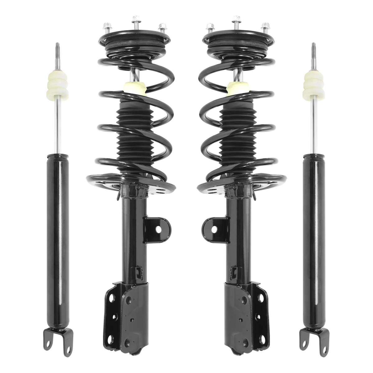4-13115-259140-001 Front & Rear Complete Strut Assembly Shock Kit for 2013-2019 Ford Explorer