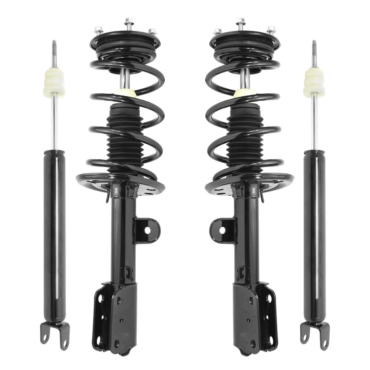 4-13117-259140-001 Front & Rear Complete Strut Assembly Shock Kit for 2013-2019 Ford Explorer