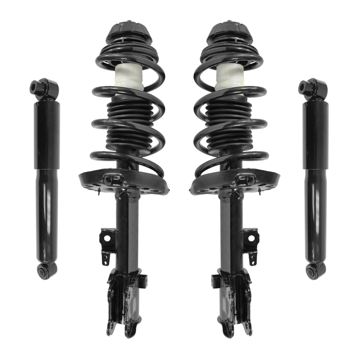 4-11933-259080-001 Front & Rear Complete Strut Assembly Shock Kit for 2010-2013 Kia Soul