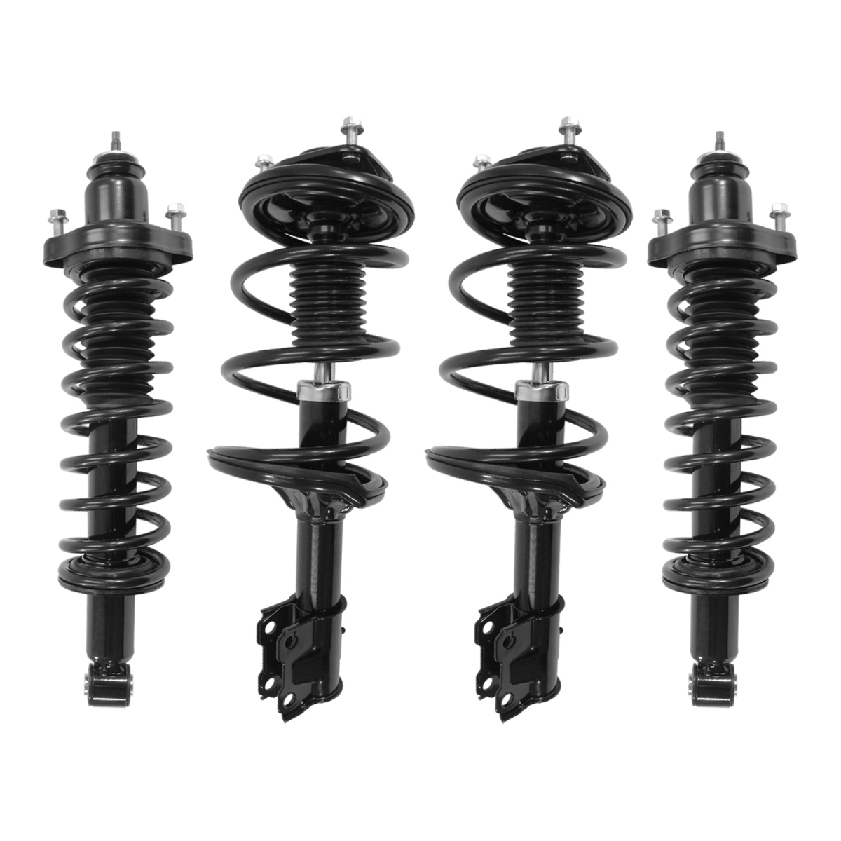 4-13040-16010-001 Front & Rear Complete Strut Assembly Kit for 2002-2007 Mitsubishi Lancer