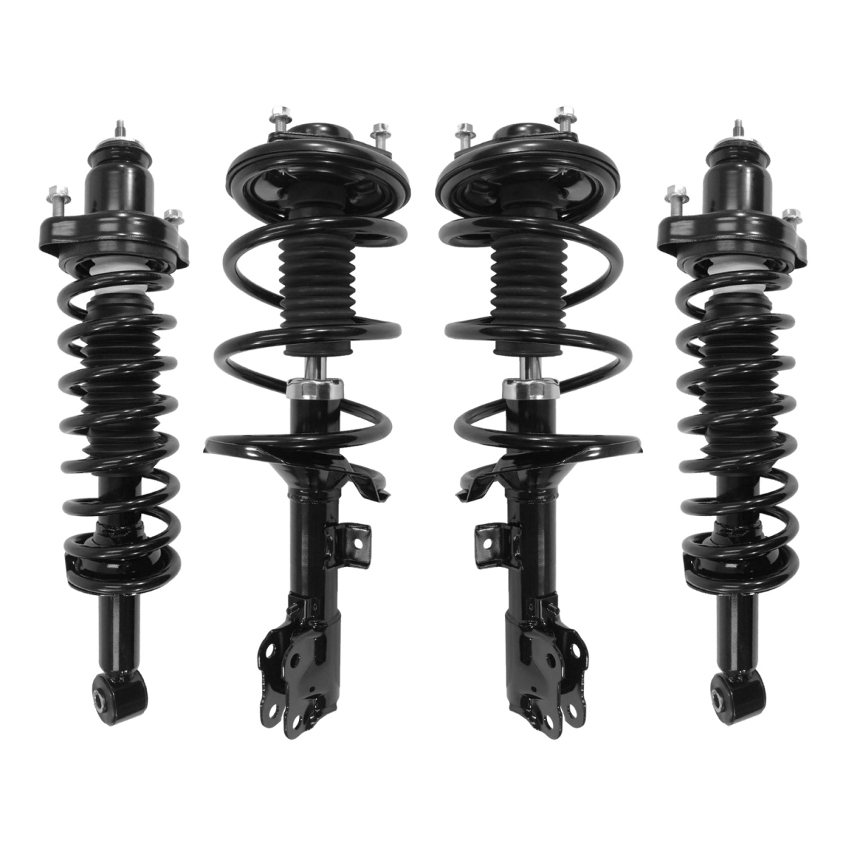 4-13041-16020-001 Front & Rear Complete Strut Assembly Kit for 2008-2010 Mitsubishi Lancer