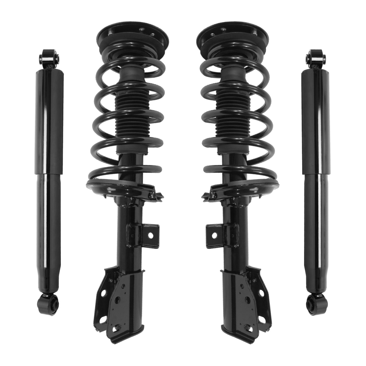 4-13101-251140-001 Front & Rear Complete Strut Assembly Shock Kit for 2008-2010 Saturn Vue