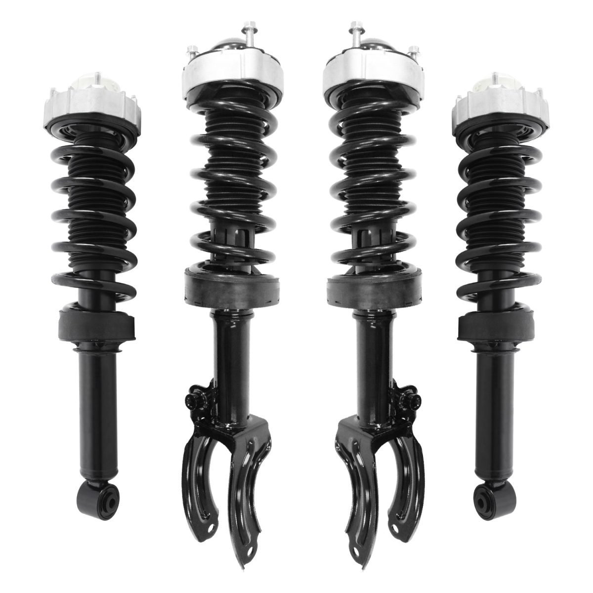4-11117-15240-001 Front & Rear Complete Strut Assembly Kit for 2011-2017 Volkswagen Touareg