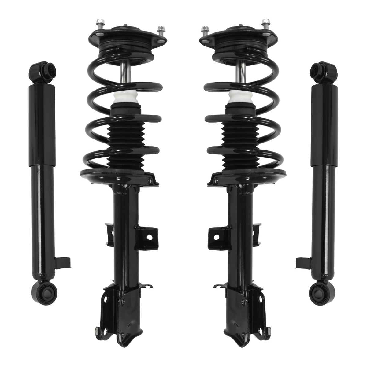 4-11655-259170-001 Front & Rear Complete Strut Assembly Shock Kit for 2011-2013 Kia Sorento