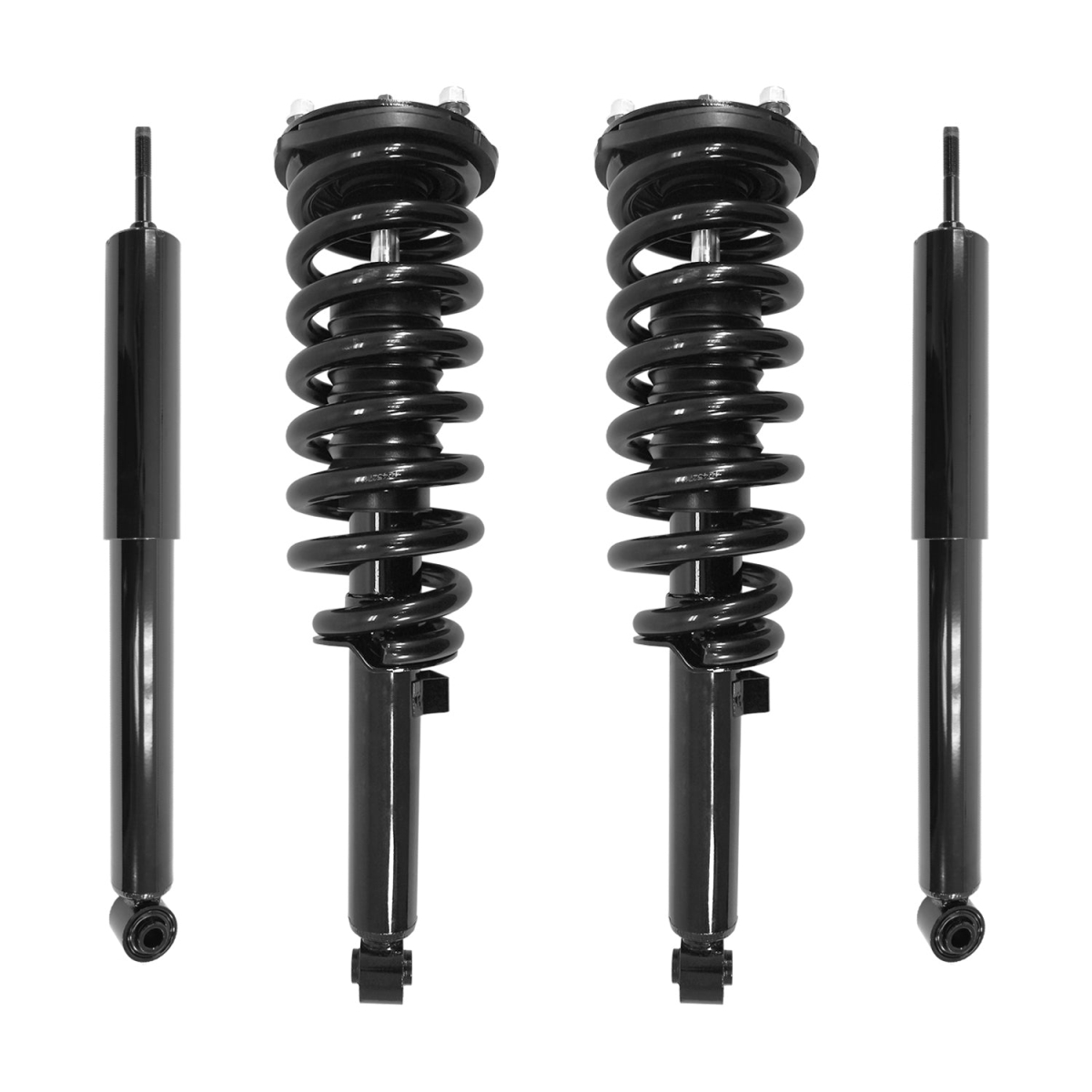 4-11653-259260-001 Front & Rear Complete Strut Assembly Shock Kit for 2007-2009 Kia Sorento
