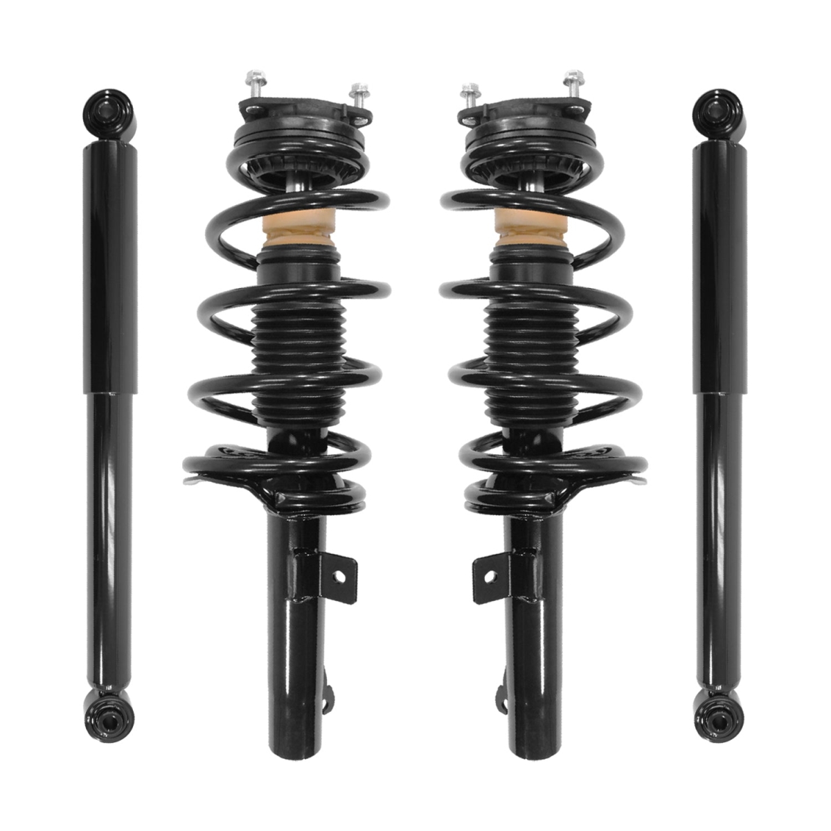 4-13061-259220-001 Front & Rear Complete Strut Assembly Shock Kit for 2006-2013 Suzuki Grand Vitara