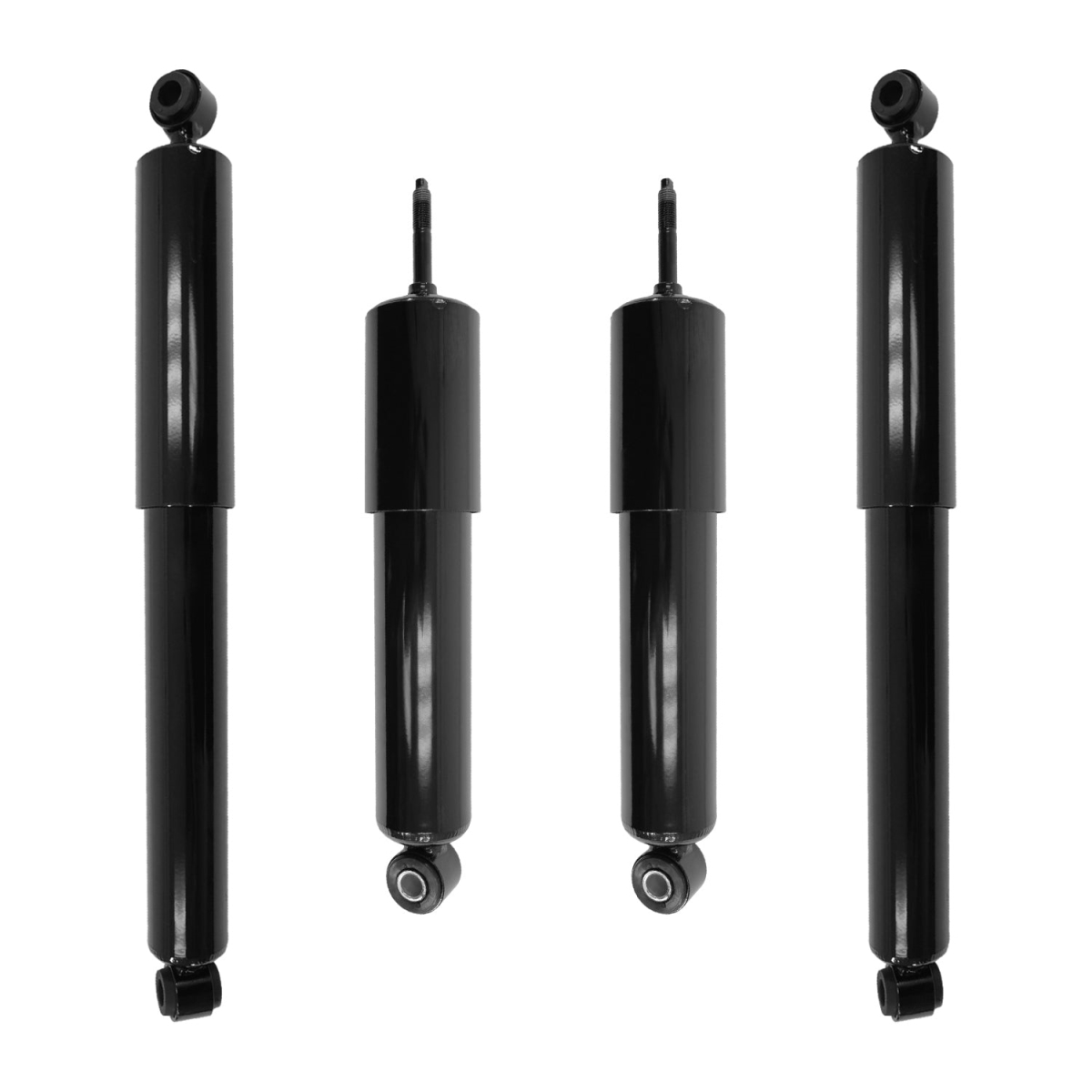 4-215120-255230-001 Front & Rear Shock Absorber Kit for 1998-2004 Nissan Frontier Crew Cab & Desert Runner RWD Only