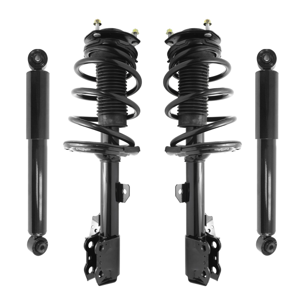 4-11627-253090-001 Front & Rear Complete Strut Assembly Shock Kit for 2010-2015 Lexus RX350