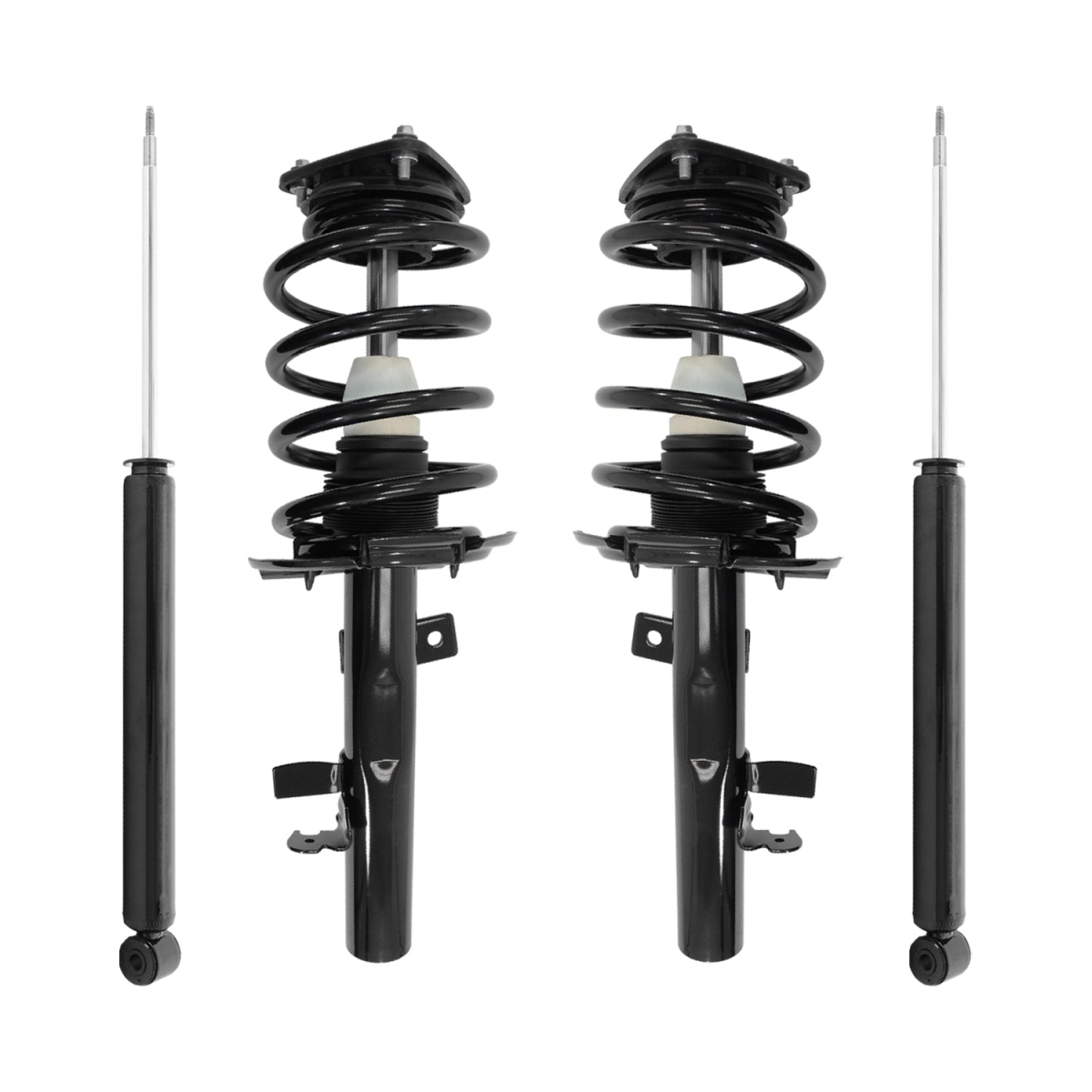 4-13311-252420-001 Front & Rear Complete Strut Assembly Shock Kit for 2015-2019 Lincoln MKC