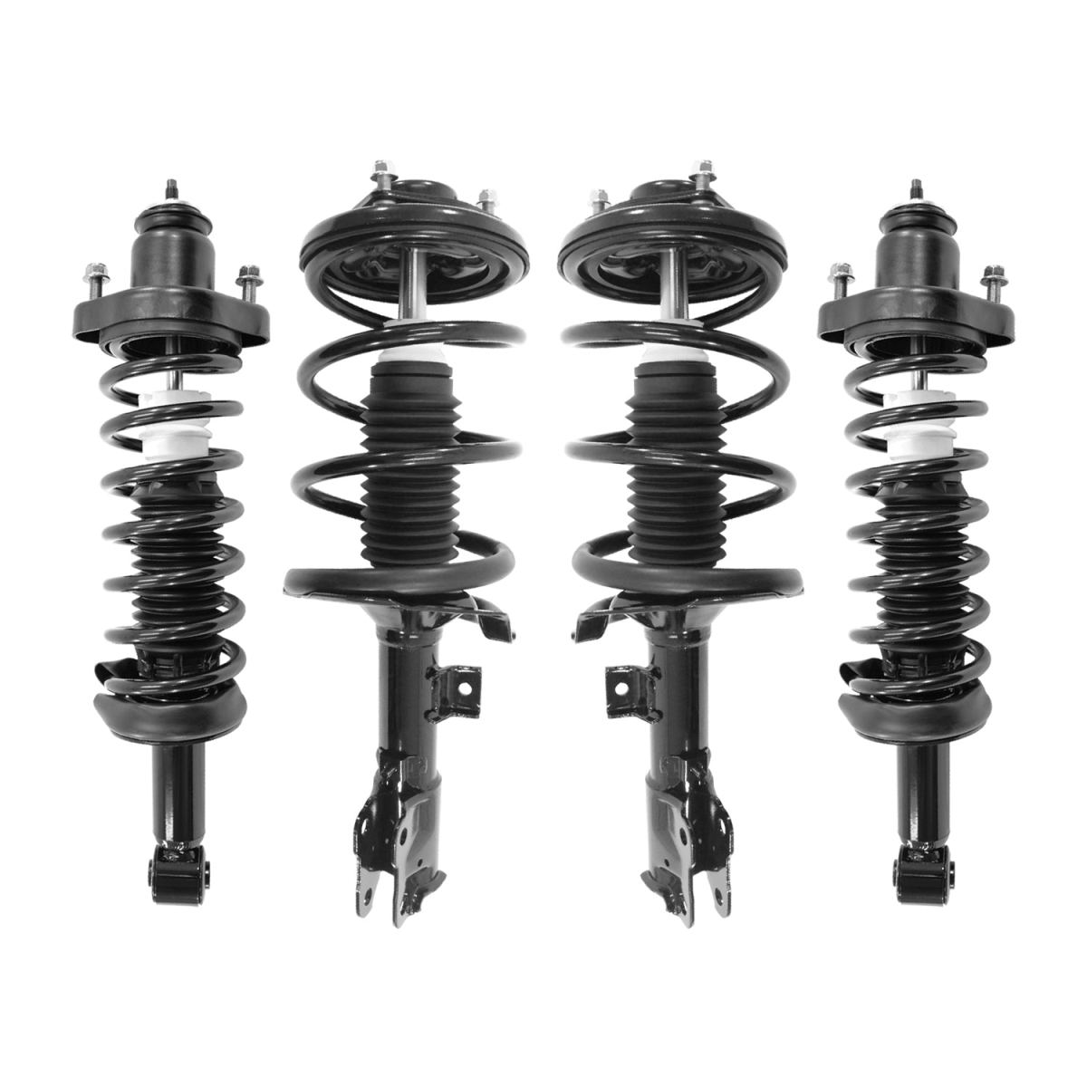 4-13043-16050-001 Front & Rear Complete Strut Assembly Kit for 2008-2010 Mitsubishi Lancer