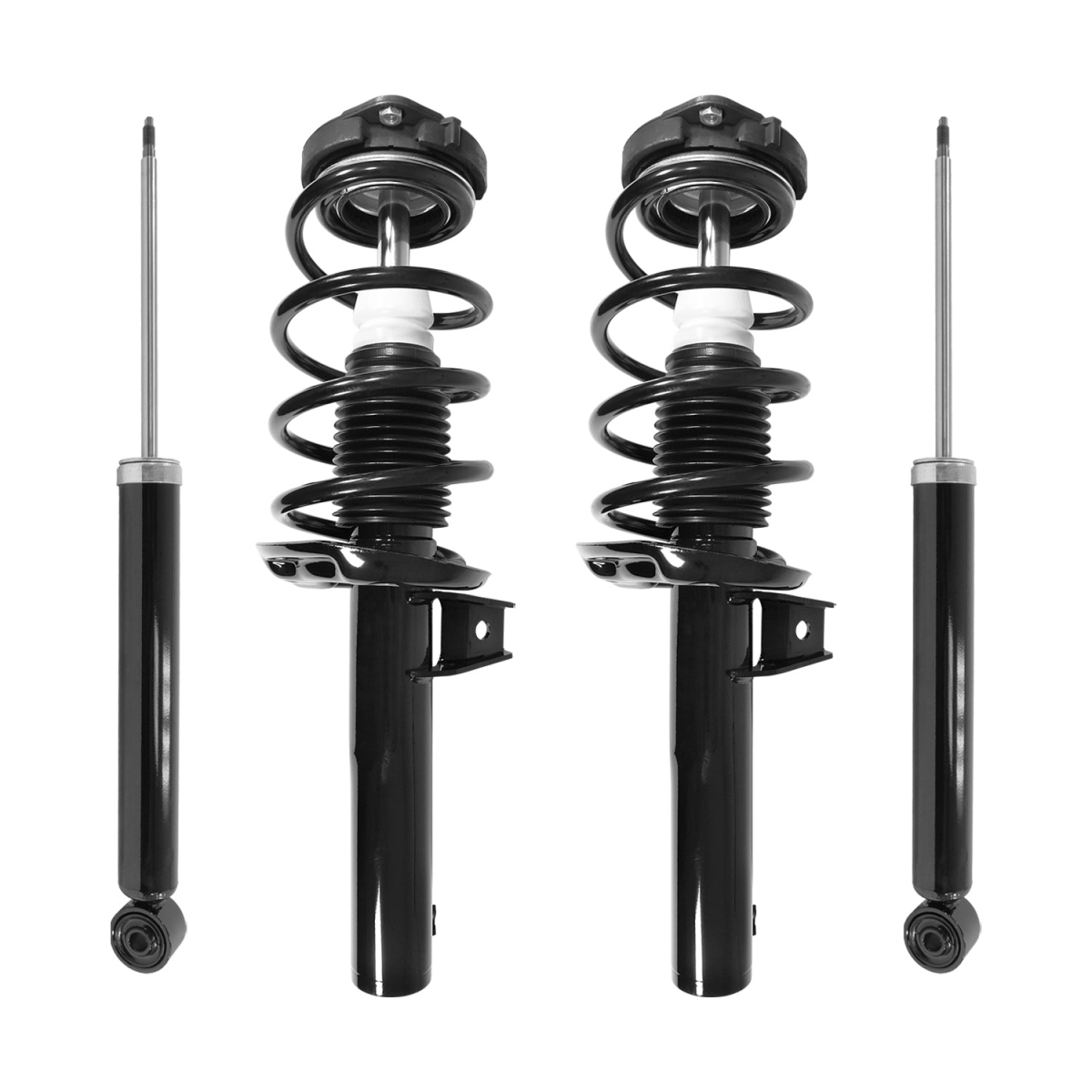4-11060-257160-001 Front & Rear Complete Strut Assembly Shock Kit for 2012-2018 Volkswagen Beetle
