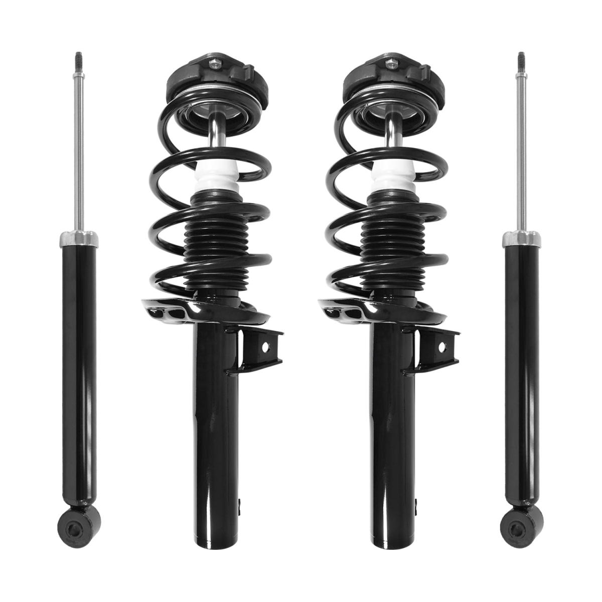 4-11060-257170-001 Front & Rear Complete Strut Assembly Shock Kit for 2007-2016 Volkswagen Eos