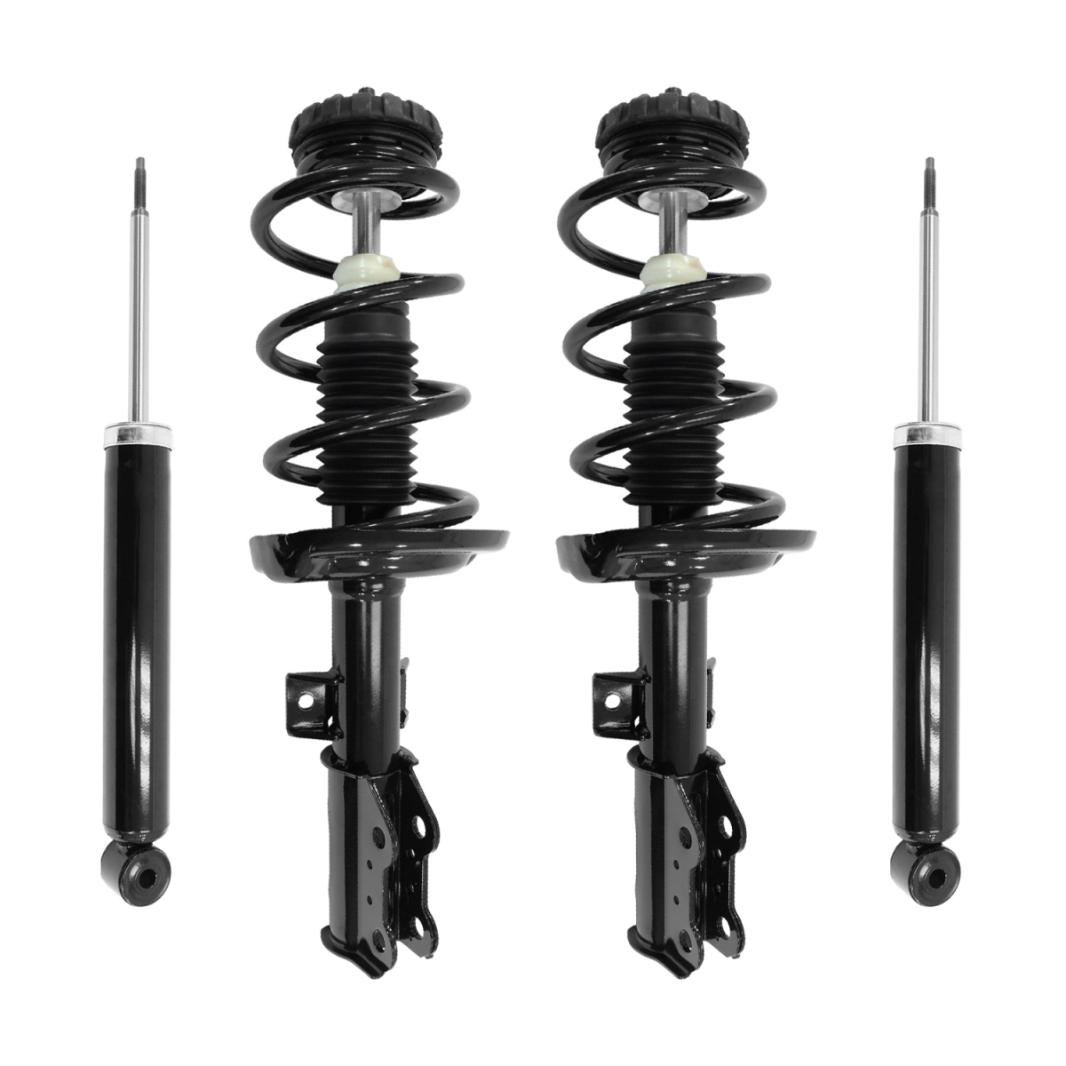 4-13310-251350-001 Front & Rear Complete Strut Assembly Shock Kit for 2010-2016 Cadillac SRX