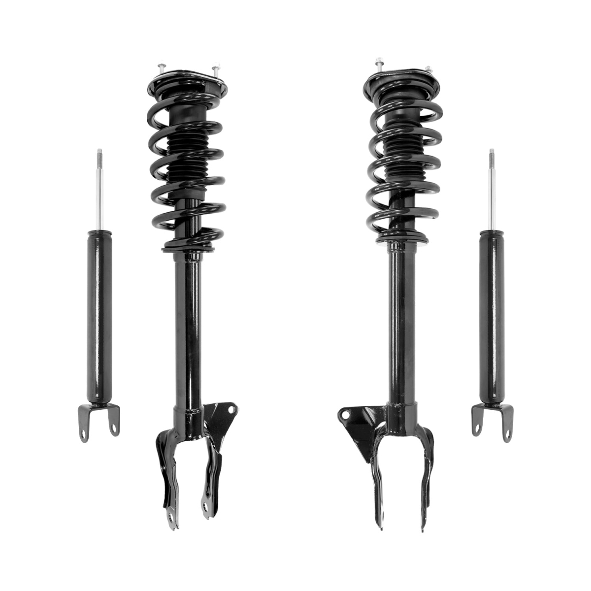 4-13321-16080-001 Front & Rear Complete Strut Assembly Kit for 2016-2017 Subaru Crosstrek