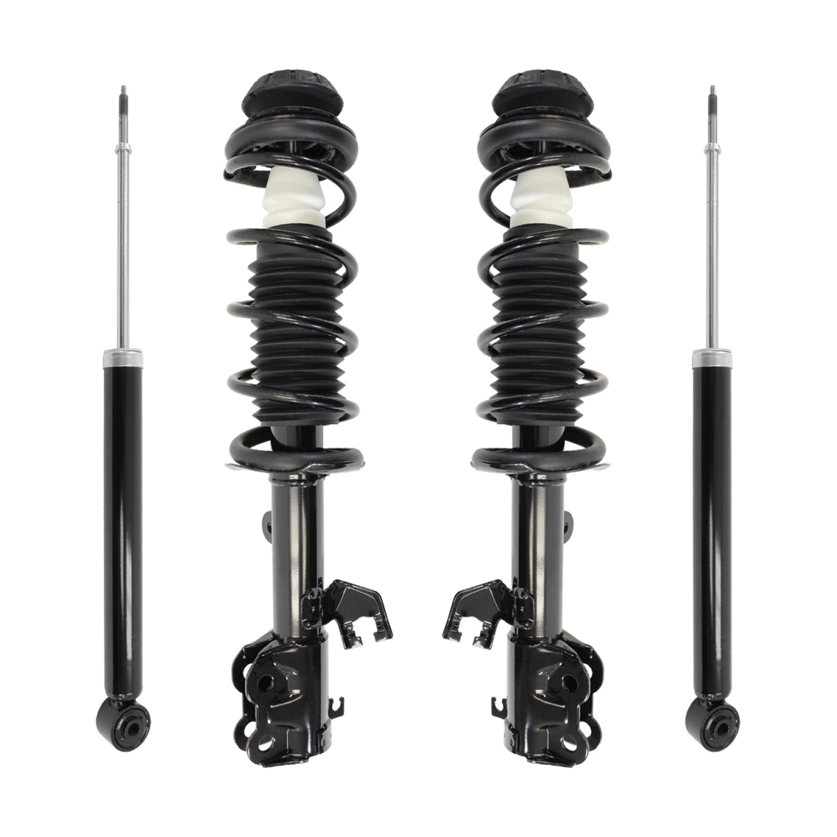 4-11359-255140-001 Front & Rear Complete Strut Assembly Shock Kit for 2012-2020 Nissan Versa