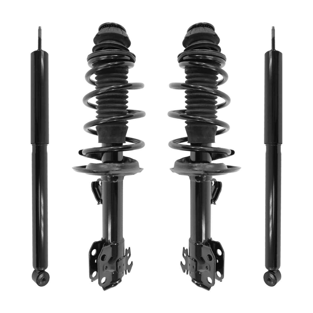 4-13331-259980-001 Front & Rear Complete Strut Assembly Shock Kit for 2011-2014 Scion xD