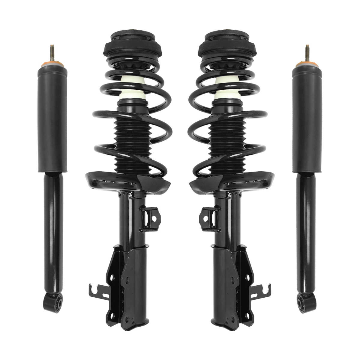 4-11323-253080-001 Front & Rear Complete Strut Assembly Shock Kit for 2012-2015 Honda Civic