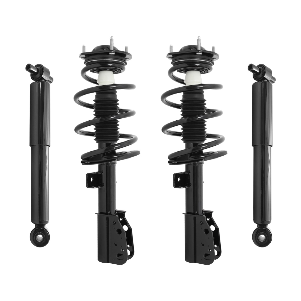 4-11670-213050-001 Front & Rear Complete Strut Assembly Shock Kit for 2013-2017 Buick Enclave