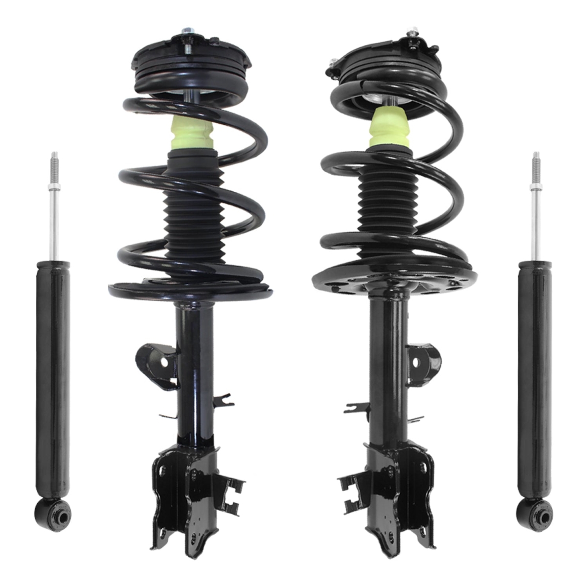 4-13651-253620-001 Front & Rear Complete Strut Assembly Shock Kit for 2015-2021 Nissan Murano