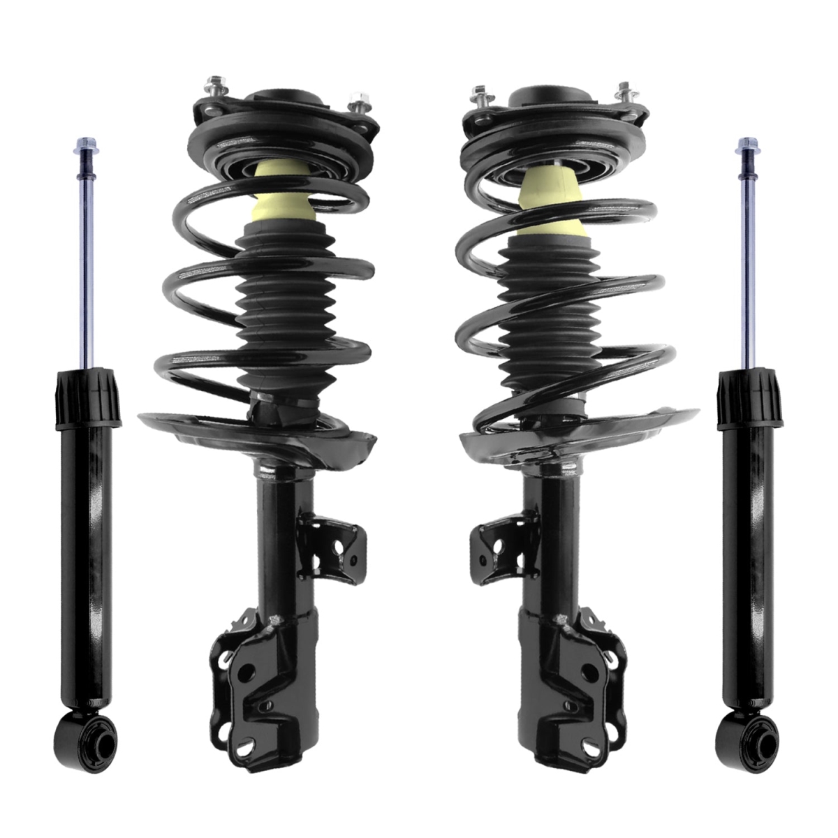 4-13003-259270-001 Front & Rear Complete Strut Assembly Shock Kit for 2018-2022 Toyota Camry