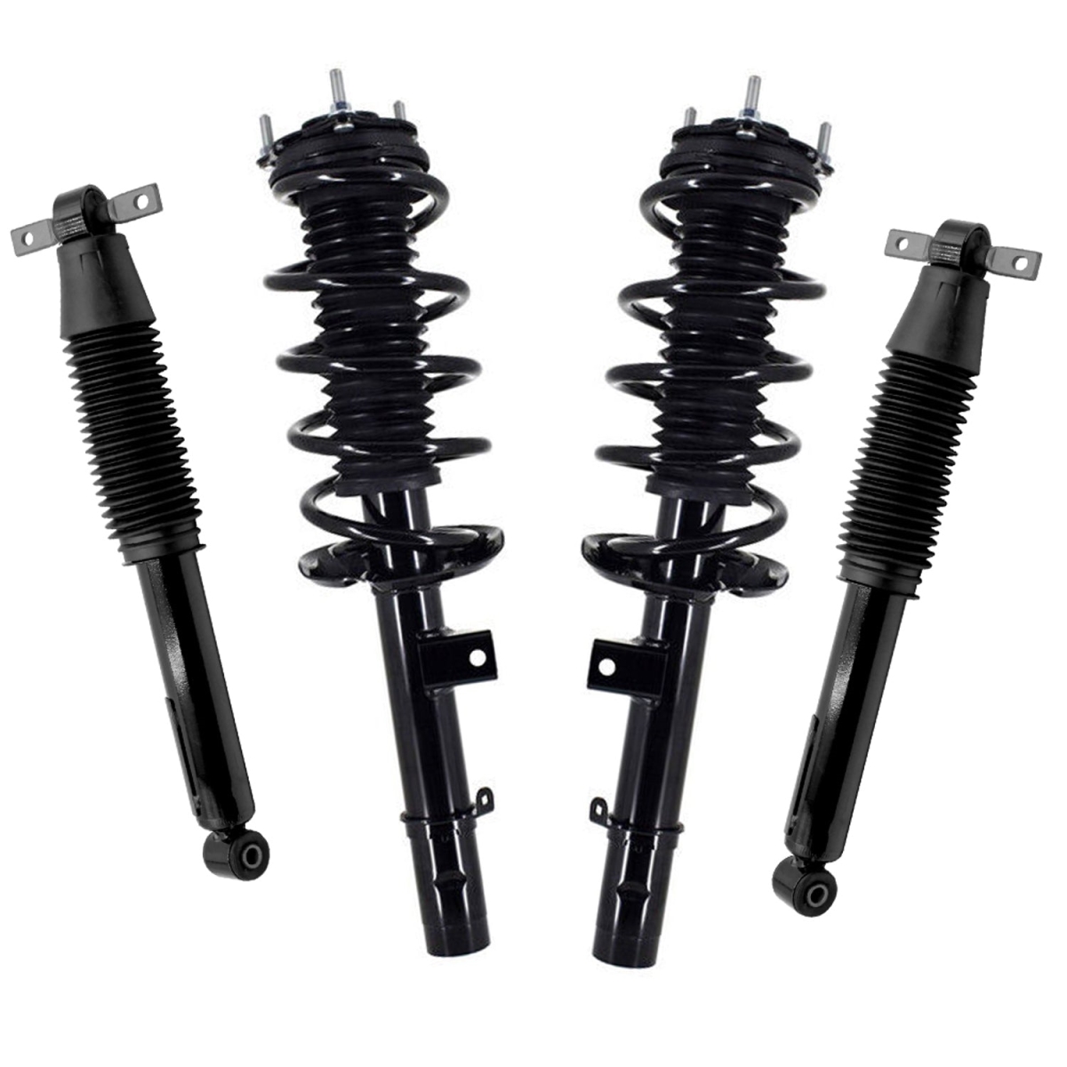 4-13023-250160-001 Front & Rear Complete Strut Assembly Shock Kit for 2018-2022 Honda Odyssey