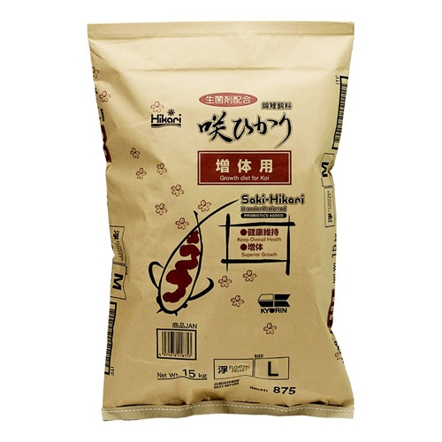 Picture of Hikari 41884 Saki Growth Diet Fish Foods Large Pellet - 33 lbs
