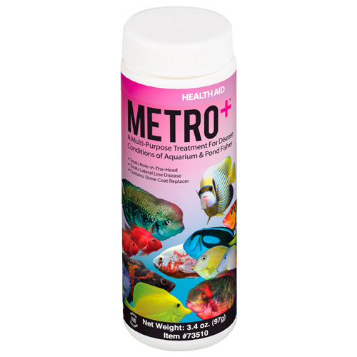 Picture of Hikari 73510 Metro Plus Multi Purpose Powder Fish Disease Medication - 3.5 oz