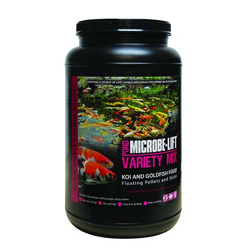 Picture of Microbe-Lift MLLVMMD 4 oz Variety Mix Floating Koi & Goldfish Food&#44; 2 lbs