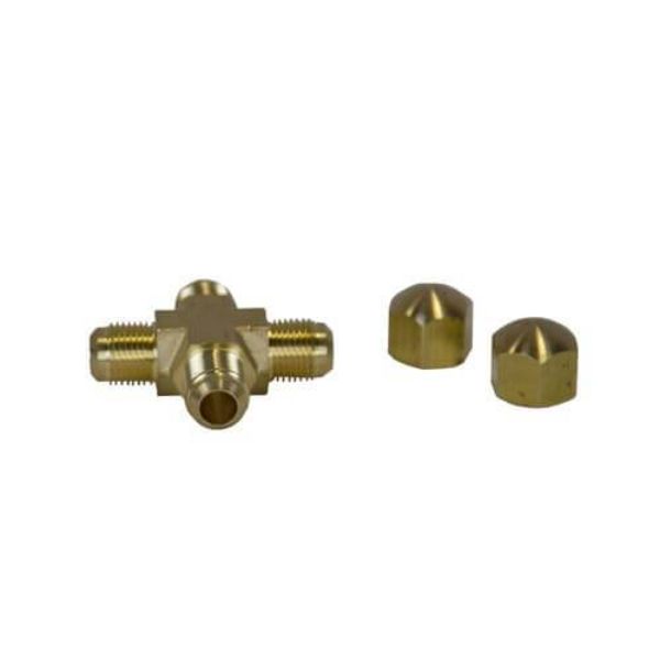 0.38 in. 4-Way Splitter with Caps
