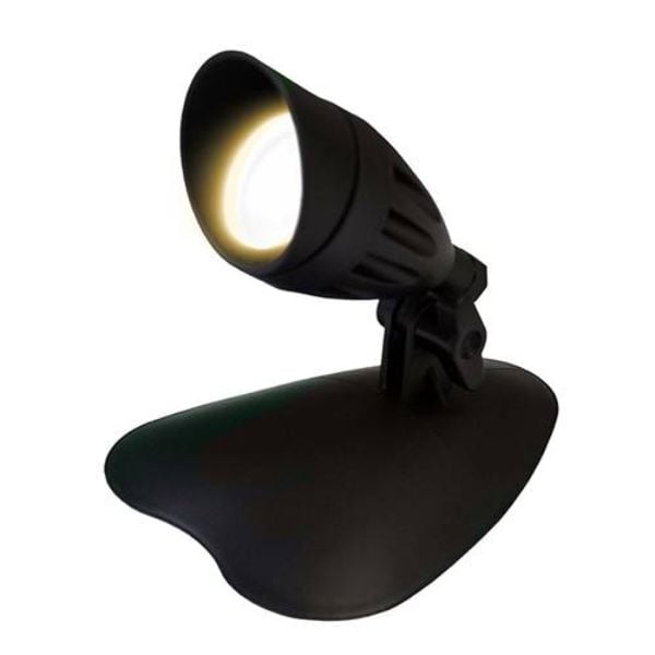 3W Anjon Color Changing LED Spotlight, Black Housing