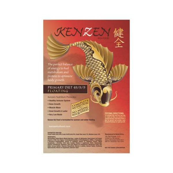 Picture of Kenzen Koi Foods 98114 10 lbs Floating Primary Diet Koi Food