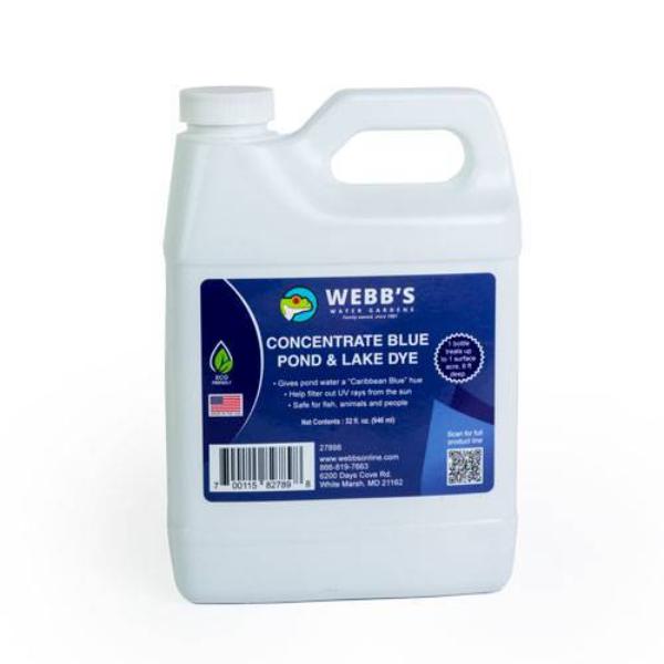 X3-LDC32 Water Gardens Concentrate Blue Pond Dye - 32 fl oz