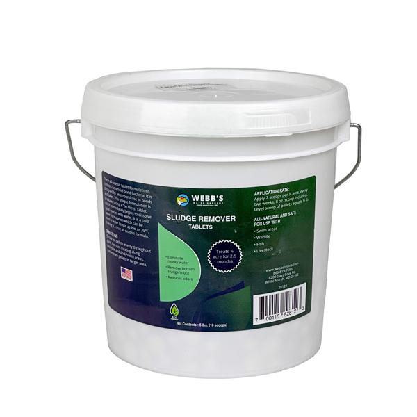 X3-PB10-3GP Water Gardens Lake Sludge Remover Tablets - 20 Scoops - 10 lbs